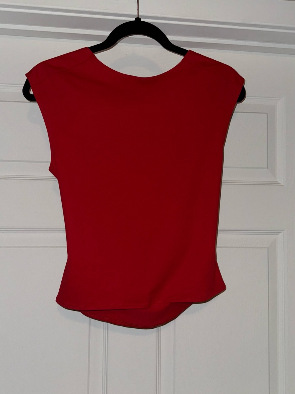 Women’s open back compression shirt
